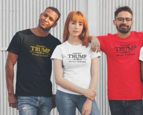 President Trump We Got Your Back T Shirt